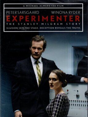 Experimenter The Stanley Milgram Story DVD New Sealed Peter Sarsgaard Winona Ryd